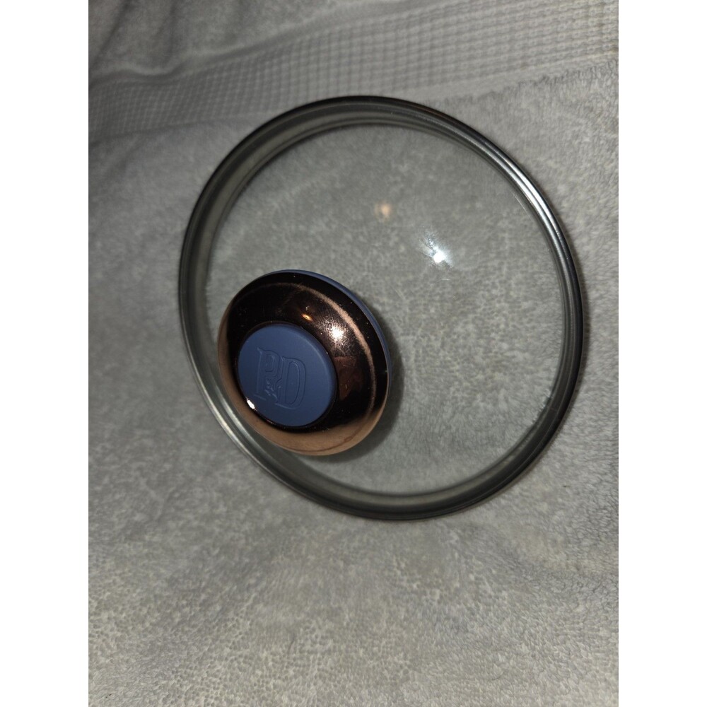 Paula Deen 5.5" Replacement Pot Lid Blue & Copper Knob